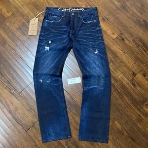 NWT Cult of Individuality Sample Hagen Relaxed Denim Jeans #C211
